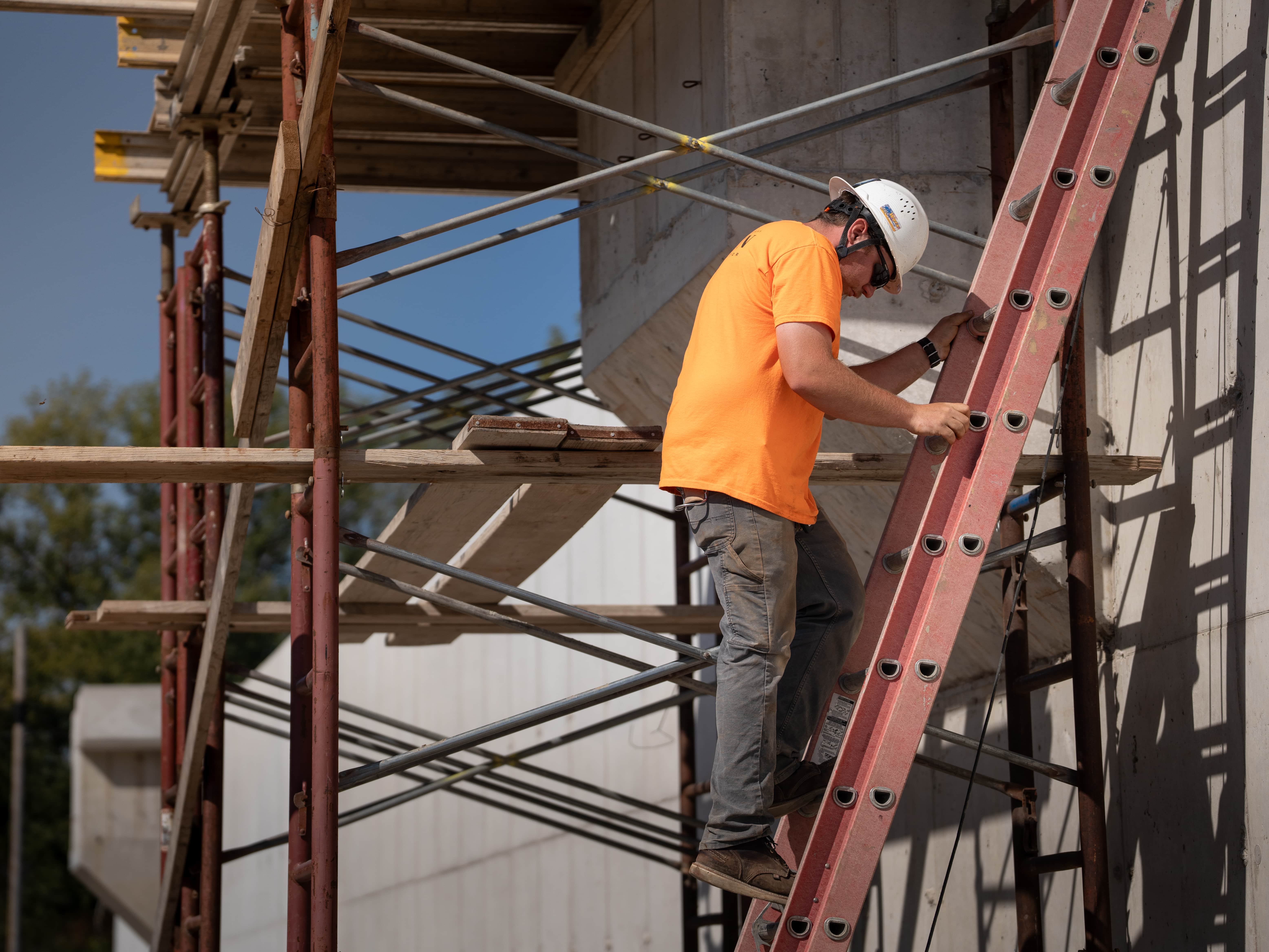 James S. Jackosn team member at construction site