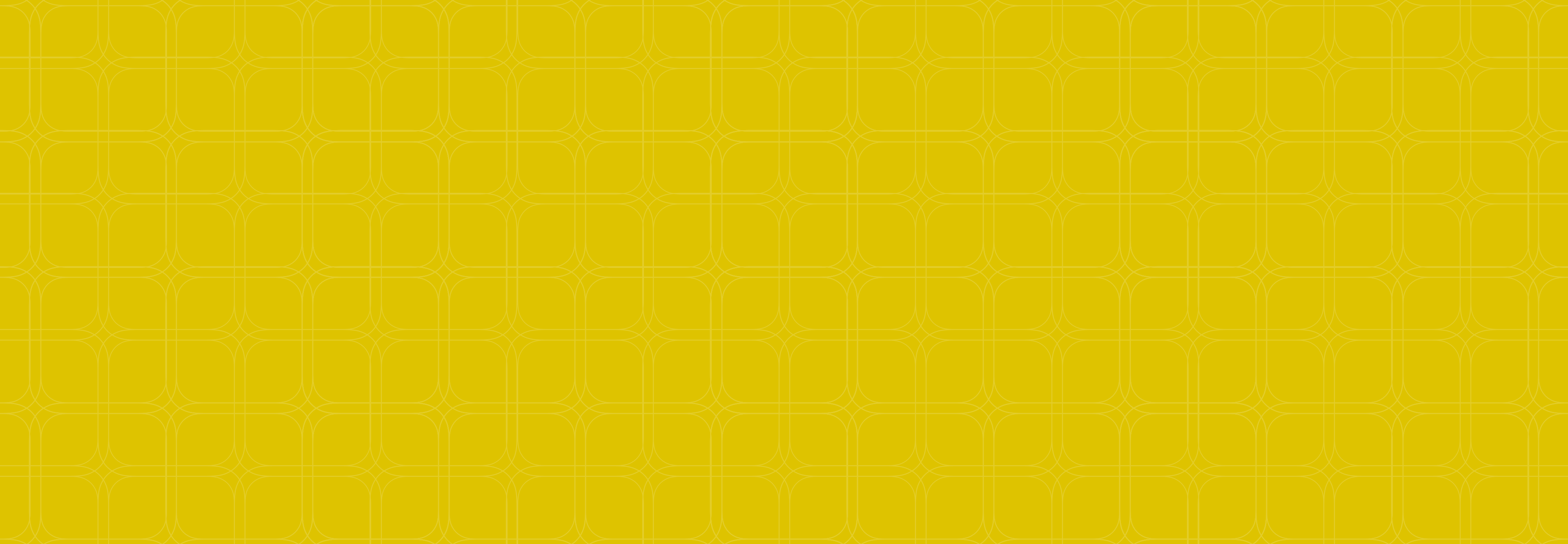 Yellow background with rectangular design pattern.